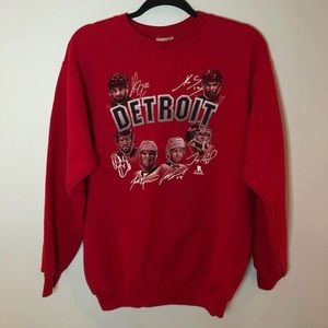 Vintage and Rare Detroit Red Wings Crewneck